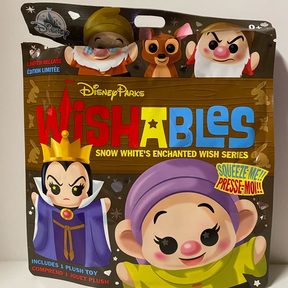 Disney Parks Wishables Plush Mystery Blind Bag Snow White Series Bashful - Picture 11 of 12